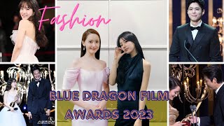 Best outfits in Blue Dragon Film Awards 2023 yoona suzy [upl. by Agnew]