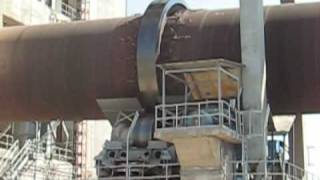 Polysiuss POLRO  Rotary Kiln in Operation [upl. by Yeliac79]