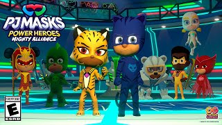 PJ Masks Power Heroes Mighty Alliance  Announce Trailer  US  ESRB [upl. by Atinaw]