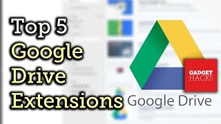 Top 5 Chrome Extension for Google Drive HowTo [upl. by Etiragram]