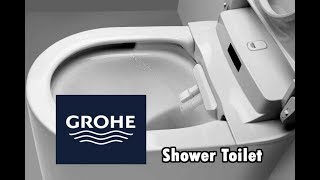 Grohe Sensia Shower Toilet  Auto Wash [upl. by Rramal136]