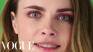 Cara Delevingne Reports Live From Vogue World Paris [upl. by Conard840]