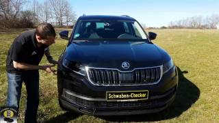 Skoda KODIAQ 190 PS Diesel 4x4 Style SUVTestbericht Review StärkenSchwächen KomplettCheck [upl. by Dulcle]