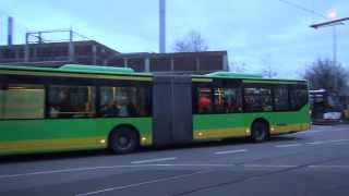 Bussen en een enkele tram te Oberhausen Sterkrade [upl. by Frodine15]