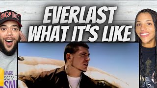 THIS WAS COOL FIRST TIME HEARING Everlast  What Its Like REACTION [upl. by Tiffanie]