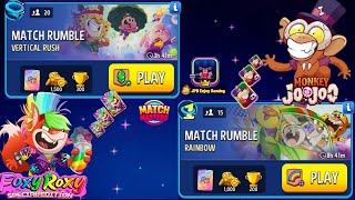 Match Rumble Vertical Rush  Match Rumble RainbowSuper Sized Match Masters [upl. by Enitram]