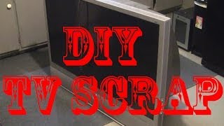 Scrapping a free rear projection TV [upl. by Ennis]