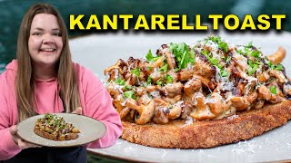 Enkel och Krämig Kantarelltoast [upl. by Estella]