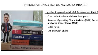 Session 11 Logistics Regression Model Assessment Part 2 [upl. by Mona534]