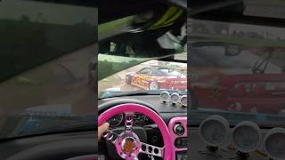 13B Miata Chasing 180sx  blown axle [upl. by Anoerb]