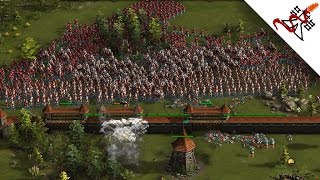 Cossacks 3  5P FFA MASSIVE ATTACKS AND DEFENSES  Multiplayer Gameplay [upl. by Pelson]