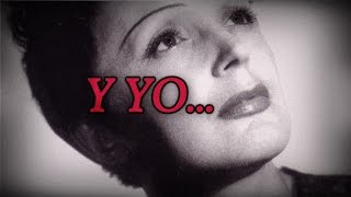 Édith Piaf  Et Moi Subtitulado al Español [upl. by Goodhen]