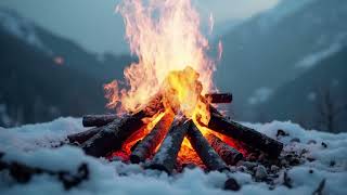 🔥 Fireplace Burning Cozy Fire amp Relaxing Fireplace Ambience [upl. by Leverick]