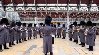 The Band of the Grenadier Guards London Poppy Day 2024  Paddington Station [upl. by Chapa820]