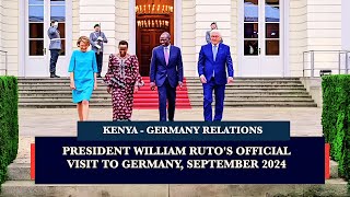 Berlin The Remarkable Welcome for Kenyas President Ruto in Germany  Bilateral Engagements amp More [upl. by Anirehtac639]