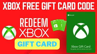 Free Xbox Gift Cards Codes 2024  100 Xbox Gift Card Code Redeem [upl. by Marc728]