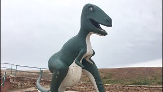 Oldest Dinosaur Attraction  Rapid City Dinosaur Park [upl. by Itch]