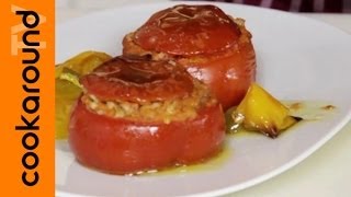 Pomodori ripieni di riso gratinati al forno [upl. by Sivert]