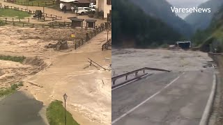 Alluvione Valle DAosta le immagini da Cogne [upl. by Senhauser871]