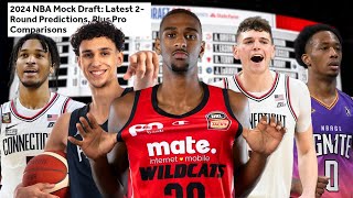 Mock Draft WITH HUGE TRADES In The Lottery  Latest NBA Mock Draft  NBA News amp Discussion [upl. by Bonnibelle]