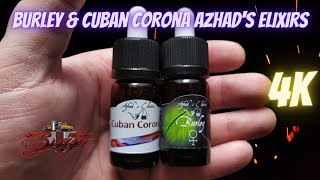 BURLEY amp CUBAN CORONA AZHADS ELIXIRS Recensione [upl. by Oihsoy]