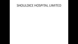 SHOULDICE HOSPITAL LIMITED Case Solution [upl. by Stromberg]