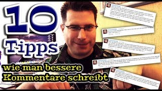 10 Tipps wie man gute Kommentare schreibt  Commentorio [upl. by Stinky929]