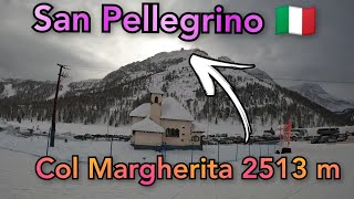 🇮🇹 San Pellegrino and Falcade Wonderfull skiing place [upl. by Silverstein]