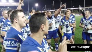 Bulldogs v Storm Victory Song At Belmore [upl. by Anairol]