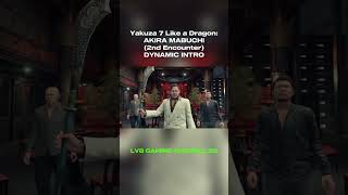 Yakuza 7 Like A Dragon Akira Mabuchi 2nd Encounter Dynamic Intro [upl. by Eilak]