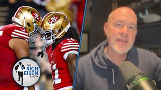 Rich Eisen Reacts to the 49ers Epic Comeback vs the Detroit Lions to Reach Super Bowl LVIII [upl. by Allana695]