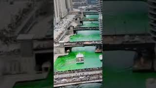 Why Does Chicago Dye River GreenTại Sao Chicago Nhuộm Con Sông Màu Xanh Đố Ai Biết [upl. by Laved]