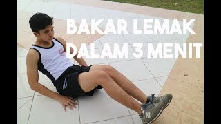 Bakar Lemak 3 Menit Sehari di Rumah [upl. by Adnalram664]