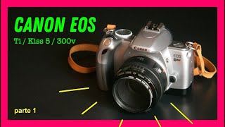 Cámara analógica CANON EOS Rebel Ti  Kiss 5  300v ⭐️ Review Pt1 [upl. by Akessej66]