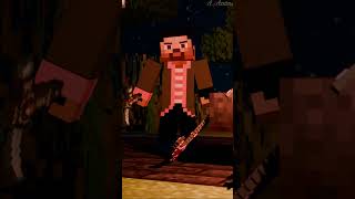 Herobrine Power 💪💪minecraftanime A4ANIME [upl. by Eben555]