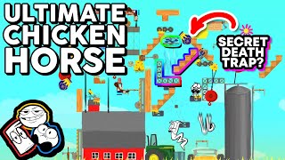 The Most INSANE Ultimate Chicken Horse Course [upl. by Selena]