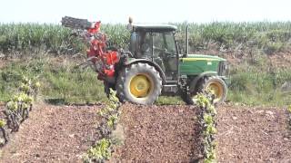 Cultivador extensible viñedo VILA 92 con cabezal hidráulico [upl. by Alejandro]