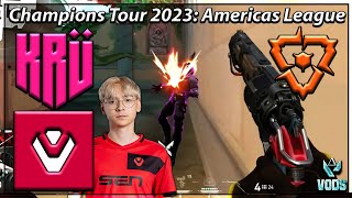 Sentinels vs Kru All Maps  Valorant Champions Tour 2023 Americas League [upl. by Ireg]