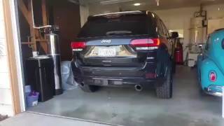 2014 Jeep Grand Cherokee 57 Magnaflow Exhaust Custom [upl. by Gettings833]