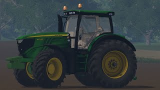 fs 15 presentation de mods john deer 6130 R [upl. by Heinrike]