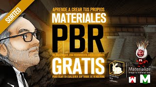 Materiales PBR GRATIS para cualquier software de RENDER  Enscape Twinmotion D5 Lumion Blender Vray [upl. by Enilecram]