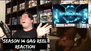 SUPERNATURAL  SEASON 14 GAG REEL REACTION [upl. by Spalding186]