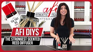 How to Make amp Use Reed Diffuser Essential Oil [upl. by Orfield]