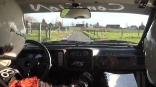 Rallysprint van Moorslede 2012 KP4 onboard Gunther Monnens  Frederic Vandenbulcke [upl. by Readus]