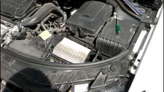 Stock air filter Audi A3 [upl. by Melas]