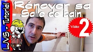 COMMENT RENOVER UNE SALLE DE BAIN PARTIE 2  Tutoriel  LJVS [upl. by Buffo567]