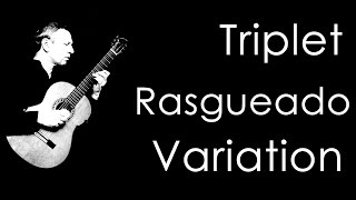 Triplet Rasgueado Variation [upl. by Darken]