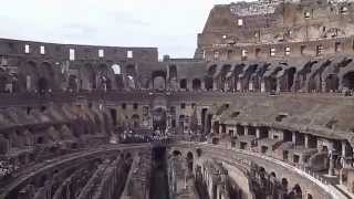 A look inside The Colosseum Rome Italy [upl. by Gaulin]