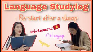 Language Studylog Restarted Vietnamese Study after a Slump [upl. by Walter]