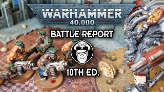 Grey Knights Vs Imperial Guard  10th Edition Battle Report in 4K  Warhammer 40000 [upl. by Rancell]